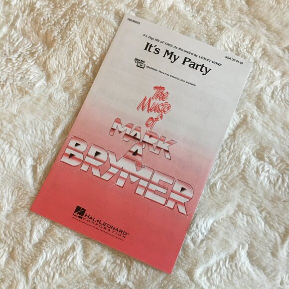 5/$25 'It's My Party' Pop Hit Vocal Arrangement Music Sheets - Picture 2 of 4